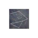 Zegar ścienny płytowy Designobject.it TIME LINE BLACK STEEL