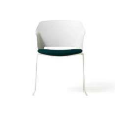 Krzesło z polipropylenu z podstawą na płozach, sztaplowane Diemme Clop
