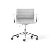 Krzesło biurowe z tkaniny z podstawą 5-Spoke na kółkach Diemme Miss