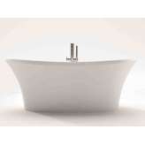 Wanna wolnostojąca owalna Mineralux Stone Disenia FLOWER