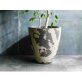 Ręcznie wykonany wazon ogrodowy z terakoty Domani NARA