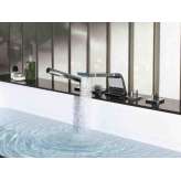 Bateria umywalkowa nablatowa 5-otworowa, styl współczesny Dornbracht Cl.1