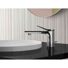 Bateria umywalkowa nablatowa z mosiądzu chromowanego Dornbracht Lissé