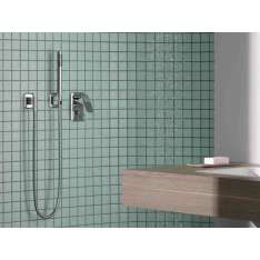 3-otworowa bateria prysznicowa z główką prysznicową Dornbracht Lissé