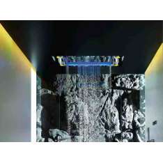 Głowica prysznicowa ze stali nierdzewnej z aromaterapią i chromoterapią Dornbracht SENSORY SKY