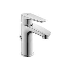 Jednouchwytowa bateria umywalkowa z wyciąganym odpływem Duravit B.1