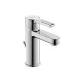 Jednouchwytowa bateria umywalkowa z wyciąganym odpływem Duravit B.2