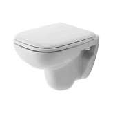 Kompaktowa ceramiczna toaleta wisząca Duravit D-Code