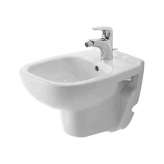 Kompaktowy bidet ceramiczny do zawieszania na ścianie Duravit D-Code