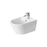 Bidet ścienny ceramiczny z przelewem Duravit D-Neo