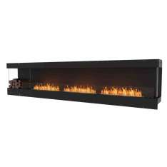 Stalowy wkład kominkowy na bioetanol z szybą panoramiczną EcoSmart Fire FLEX 140BY BXL
