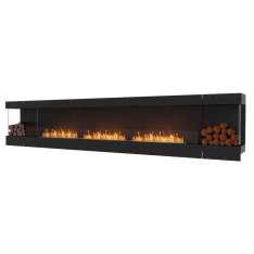 Stalowy wkład kominkowy na bioetanol z szybą panoramiczną EcoSmart Fire FLEX 158BY BX2