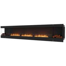 Stalowy wkład kominkowy na bioetanol z szybą panoramiczną EcoSmart Fire FLEX 158LC BX2