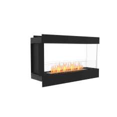 Stalowy wkład kominkowy na bioetanol z szybą panoramiczną EcoSmart Fire FLEX 50PN