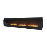 Stalowy wkład kominkowy na bioetanol z szybą panoramiczną EcoSmart Fire FLEX 140RC BXL