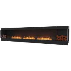 Stalowy wkład kominkowy na bioetanol z szybą panoramiczną EcoSmart Fire FLEX 158RC BX2