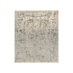 Ręcznie wykonany prostokątny dywanik jedwabny Edition Bougainville LULLY SHORE