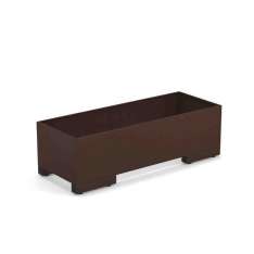 Niska prostokątna sadzarka stalowa Emu Patchwall