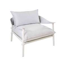 Fotel ogrodowy aluminiowy z podłokietnikami Emu Terramare