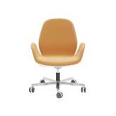 Obrotowy fotel biurowy z tkaniny z podstawą 5-Spoke z podłokietnikami Ersa Magnolia