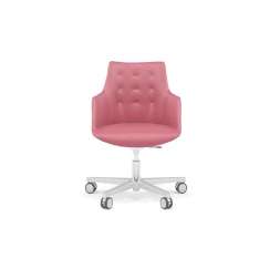 Obrotowe krzesło biurowe z podstawą 5-Spoke Estel Group Divina