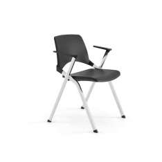 Sztaplowane krzesło z polipropylenu z podłokietnikami Estel Group Kendo
