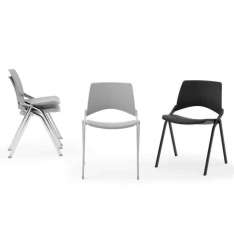 Krzesło z polipropylenu z możliwością układania w stosy Estel Group Kendo