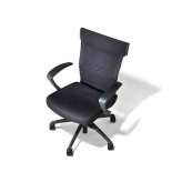 Tkaninowe krzesło biurowe na kółkach Estel Group Uniqa