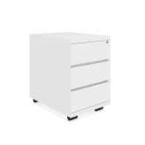 Szuflady biurowe z zamkiem Estel Group Metal office drawer unit