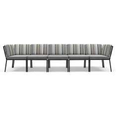 Sofa segmentowa z włókna syntetycznego Et al. Zero