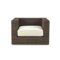 Etimo EtWick® fotel ogrodowy z podłokietnikami Ethimo Cube