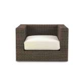 Etimo EtWick® fotel ogrodowy z podłokietnikami Ethimo Cube