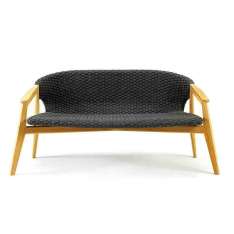 2-osobowa sofa ogrodowa z włókna syntetycznego Ethimo Knit