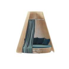 Okrągła rabata ogrodowa z drewna Accoya Ethimo HUT