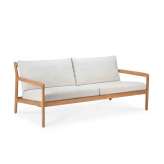 Dwuosobowa sofa ogrodowa z tkaniny Ethnicraft Teak Jack