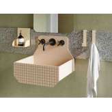 Umywalka Livingtec® do montażu na ścianie Ex.t Frieze ONE HIGH