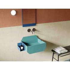 Umywalka Livingtec® do montażu na ścianie Ex.t Frieze ONE LOW