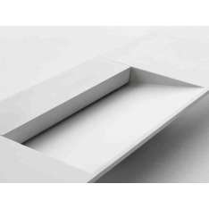 Umywalka Cristalplant® z wbudowanym blatem Falper ARC