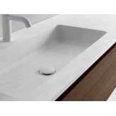 Umywalka Ceramilux® z wbudowanym blatem Falper FLAT