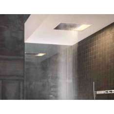 Sufitowa głowica prysznicowa z wbudowanym oświetleniem Fantini Rubinetti Acquadolce - L041