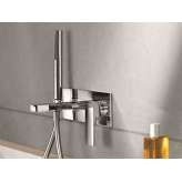 Bateria wannowa ścienna z przełącznikiem kierunku obrotów Fantini Rubinetti AR/38