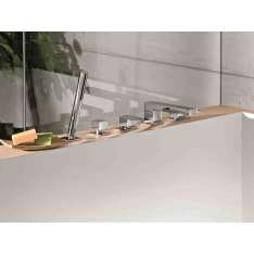 Zestaw wannowy 5-otworowy z główką prysznicową Fantini Rubinetti AR/38