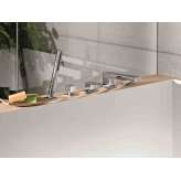 Zestaw wannowy 5-otworowy z główką prysznicową Fantini Rubinetti AR/38