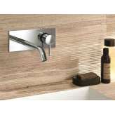 Bateria umywalkowa ścienna z płytką Fantini Rubinetti CAFÈ