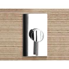 Jednouchwytowa bateria prysznicowa z płytką Fantini Rubinetti CAFÈ