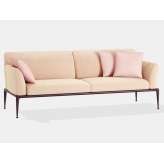 3-osobowa sofa ogrodowa z tkaniny Fast New Joint