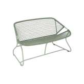 Aluminiowa ławka ogrodowa z oparciem Fermob Sixties