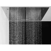 Deszczownica z chromowanego mosiądzu z chromoterapią FIMA Carlo Frattini Harmonia