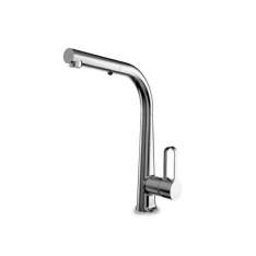 Chromowana bateria kuchenna nablatowa FIMA Carlo Frattini Skinny F7026
