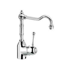 Chromowana bateria kuchenna nablatowa Fir Italia Classic Kitchens - 7075102